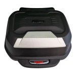 Motor topkoffer 47L - Universele afneembare koffer met slot en rugsteun