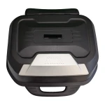 Motor topkoffer 47L - Universele afneembare koffer met slot en rugsteun