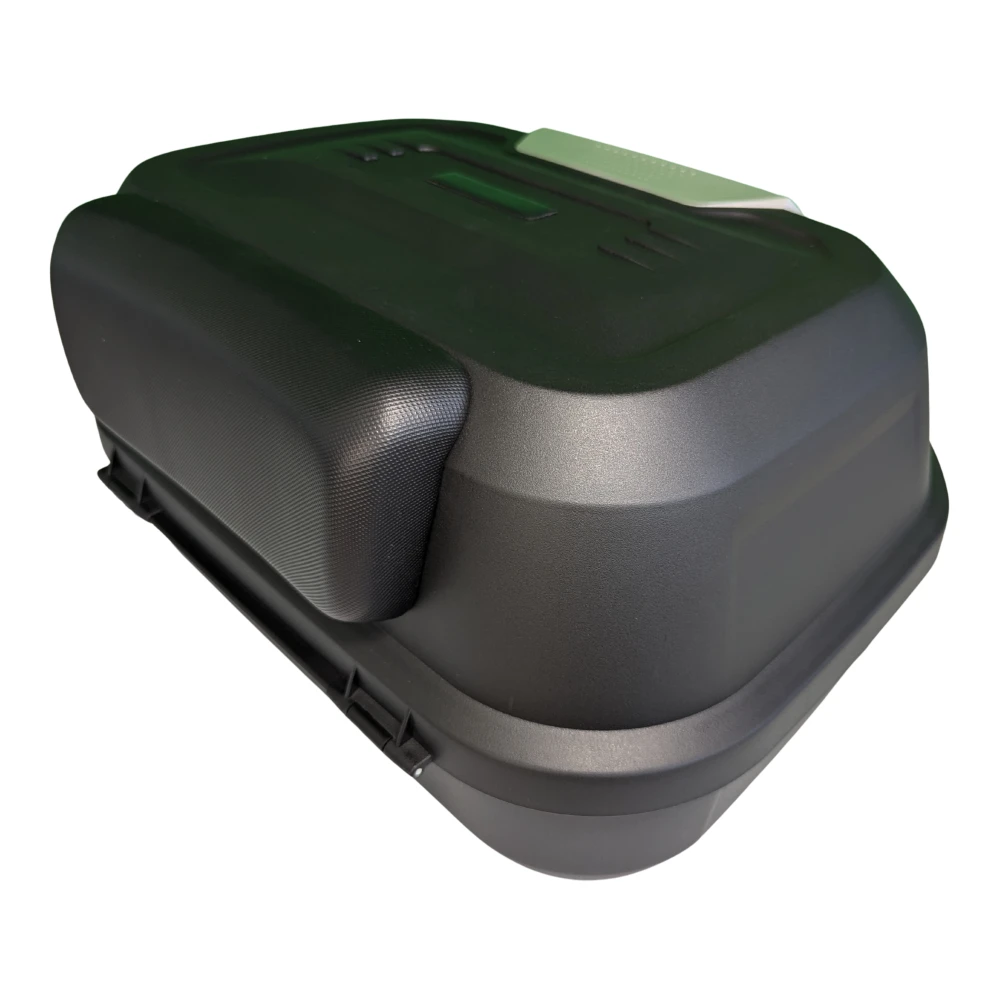 Motor topkoffer 47L - Universele afneembare koffer met slot en rugsteun