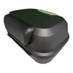 Motor topkoffer 47L - Universele afneembare koffer met slot en rugsteun