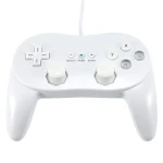 Witte compatibele Wii Classic Pro-controller voor Nintendo Wii