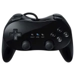 Compatibele Wii Classic Pro Controller zwart voor Nintendo Wii