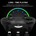 Compatibele PS4-controller draadloos zwart DoubleShock 4