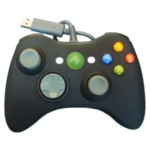 Bedrade Xbox 360-controller zwart voor maximaal comfort en controle