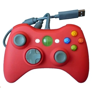 Rode bedrade Xbox 360-controller voor maximaal comfort en controle