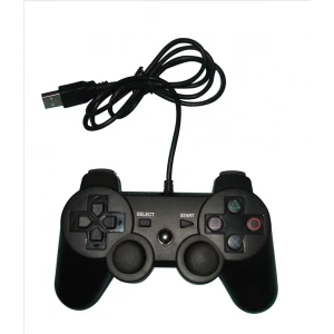 Dubbele shock PS3 PC USB-controller compatibel en voordelig