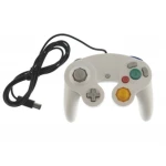 Witte GameCube-controller voor Wii met vibratie - satkit