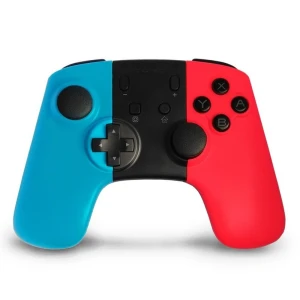 Draadloze controller compatibel met Nintendo Switch - blauw en rood