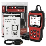 Ancel AS500 OBD2-scanner diagnoseapparaat voor voertuigen