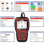 Ancel AS500 OBD2-scanner diagnoseapparaat voor voertuigen