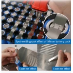 Sunkko 709AD+ puntlasmachine 220V met soldeerbout voor 18650 lithiumaccu