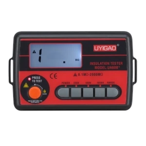 satkit Uyigao UA60B+ isolatietester CAT III 1000 V voor weerstanden tot 2000 MΩ