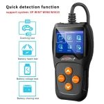 Konnwei KW600 12V batterijtester voor auto en motor