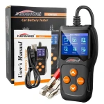 Konnwei KW600 12V batterijtester voor auto en motor