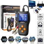 Konnwei KW600 12V batterijtester voor auto en motor