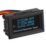 7-in-1 energiemeter met OLED-display DC 33V 3A van satkit