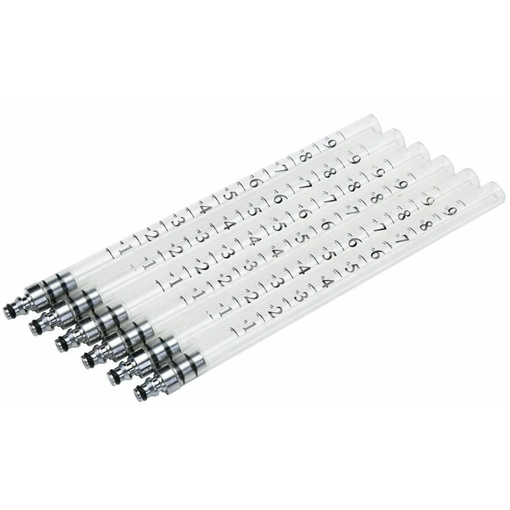 Estuche de plástico para almacenamiento del medidor de flujo sobrante de inyectores diesel common rail