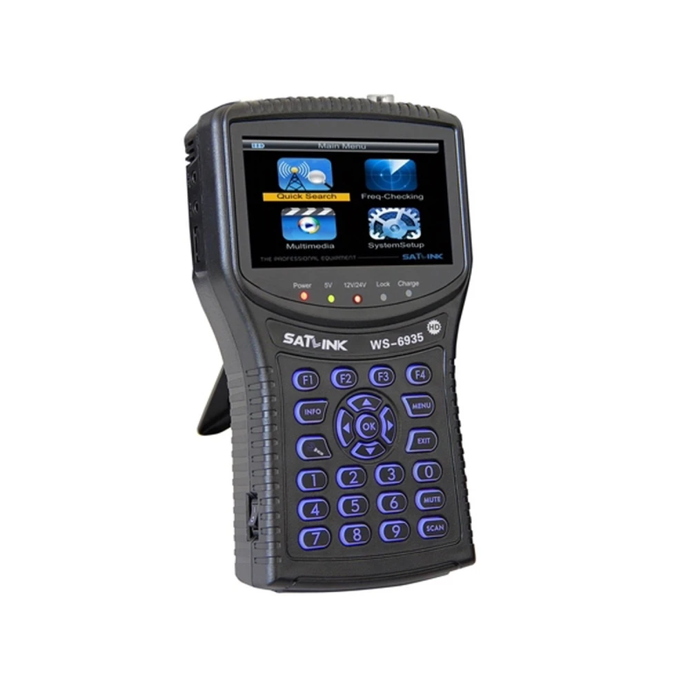 WS6935 DVB-T2 digitale terrestrische signaalmeter voor professionals