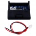 Digitale minivoltmeter rood 3,5V - 30V LED batterij spanningsindicator
