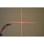 Rode laser module kruisfocus 5mW 3V-5V voor elektronische meting