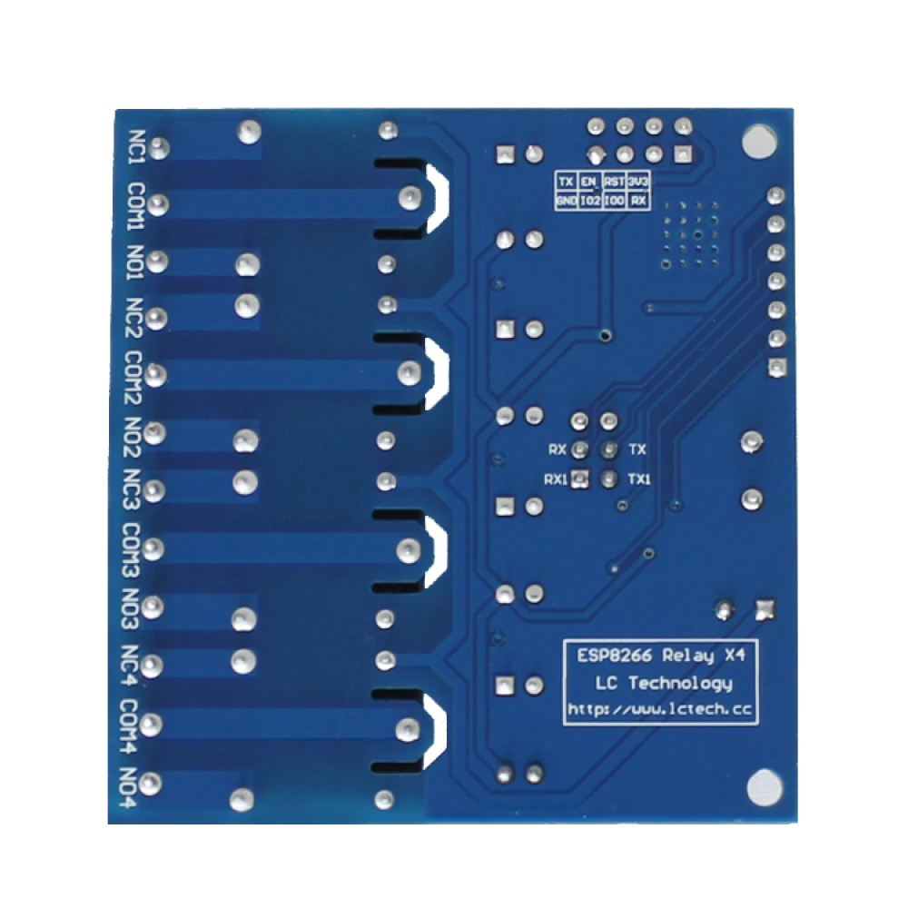 ESP8266 wifi-relaismodule 4 kanalen voor afstandsbediening smart home