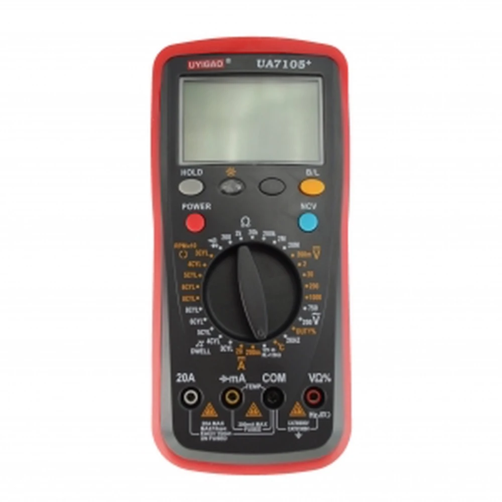 Professionele digitale auto multimeter UA7105+ Uyigao voor werkplaats