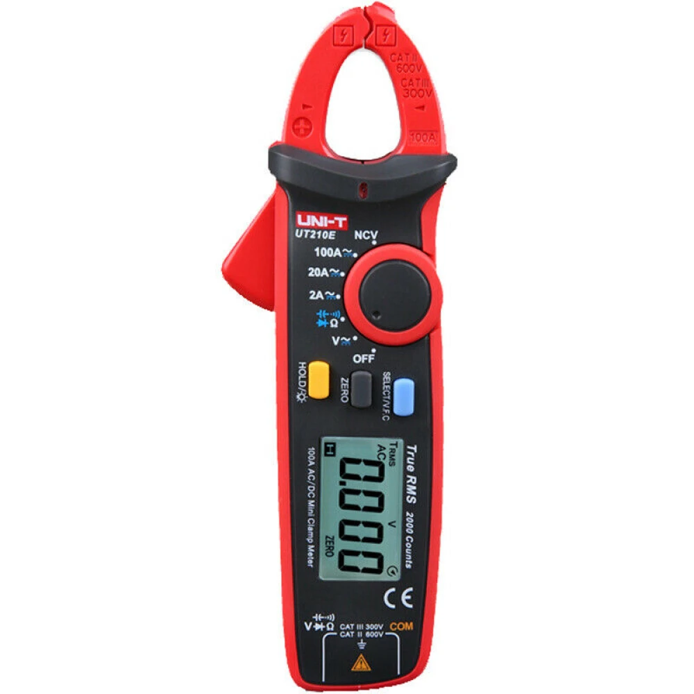 UNI-T UT210E digitale stroomtang multimeter AC/DC RMS