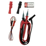 Multímetro digital Victor 88E con accesorios y sonda de temperatura