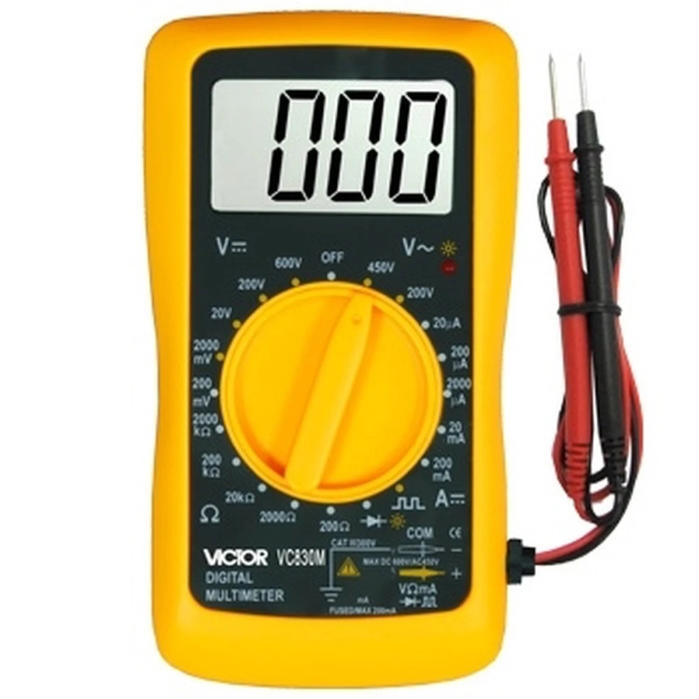 Digitale multimeter Victor VC830m: nauwkeurigheid en functionaliteit voor elektronica