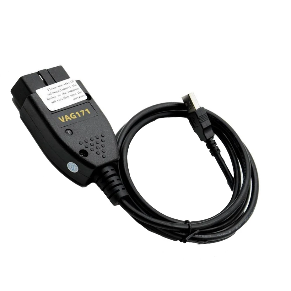 Nieuwe Vag Com 23.3 diagnosekabel USB voor VW, Audi, Seat en Skoda