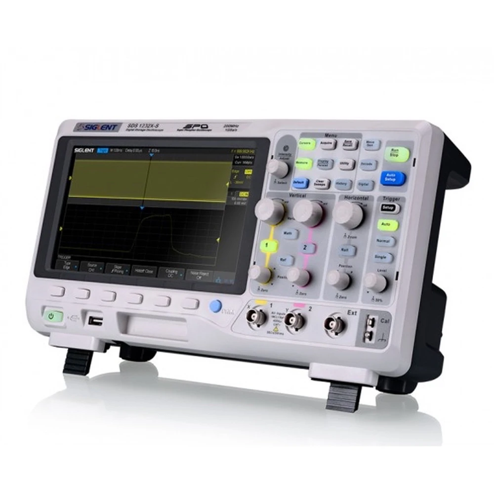 Siglent SDS1102X digitale oscilloscoop met 2 kanalen en 100 MHz bandbreedte