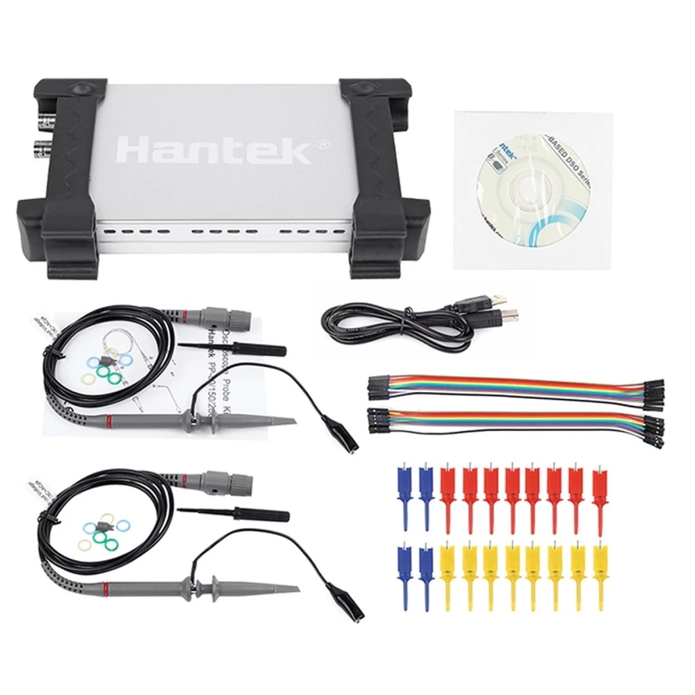 Hantek 6022BL USB digitale oscilloscoop 16 kanalen 20 MHz
