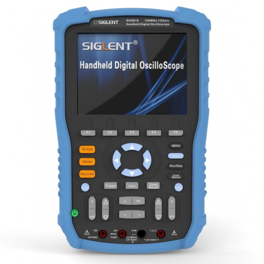 Siglent SHS810 draagbare digitale oscilloscoop 100MHz met 5.7 inch scherm