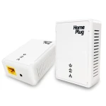 Pack 2 PLC Ethernet 500Mbps voor internet via het stroomnet