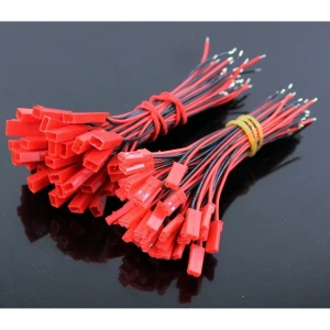 Pack 20 JST-connectoren met kabel (10 female + 10 male) voor drones en RC
