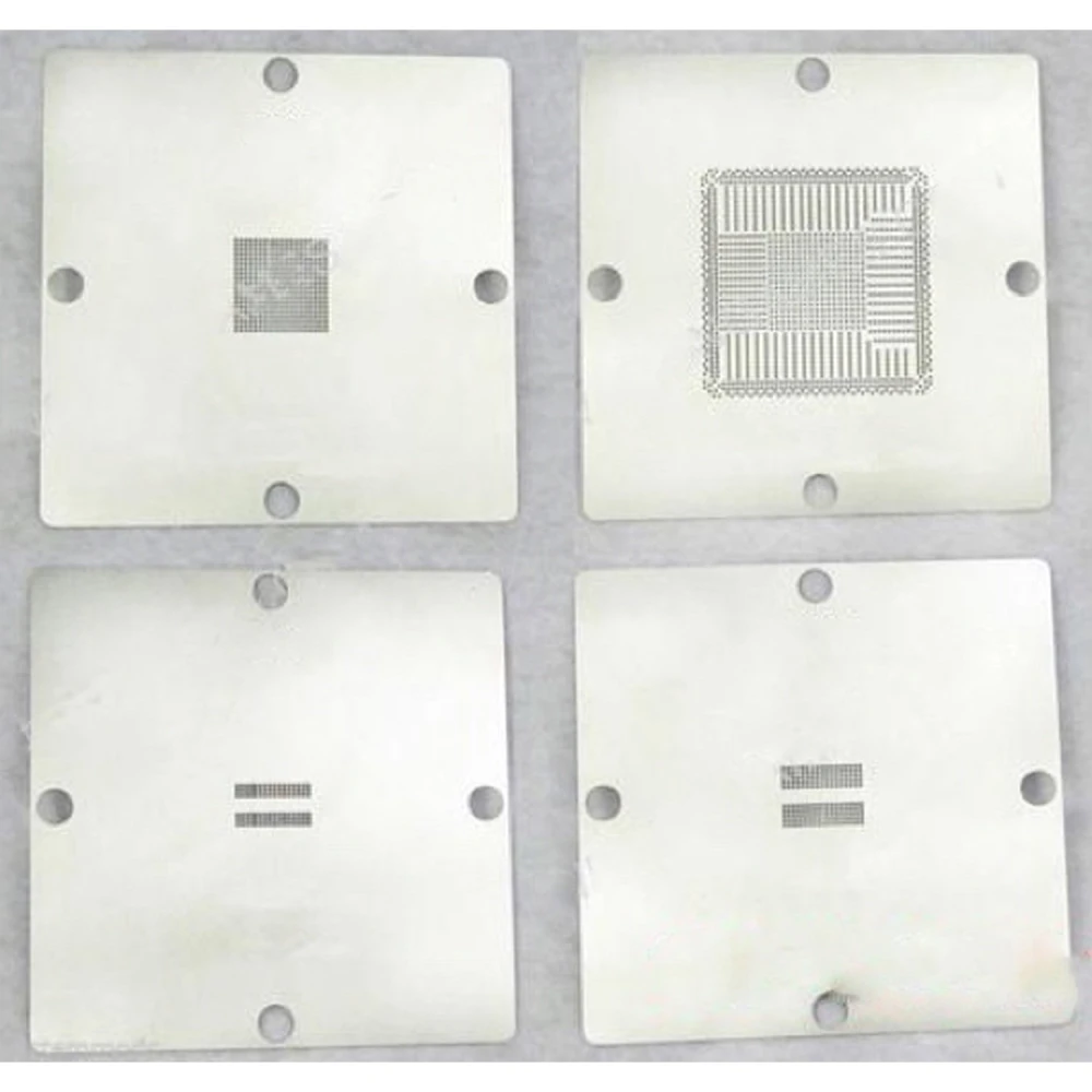 Pack 4 stencils voor PS4 90x90 compatibel met MK-15, HT-90 en dual kit