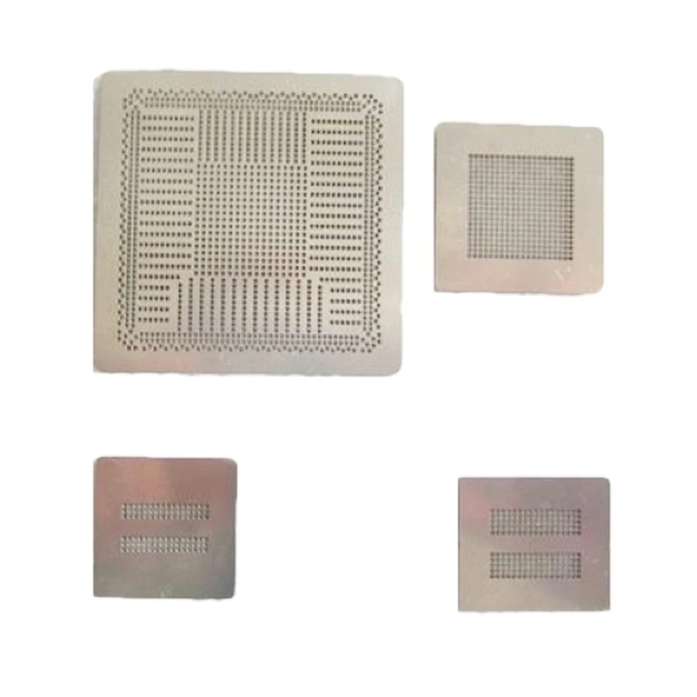 Pack 4 stencils voor PS4 hot air: precieze sjablonen voor reparatie