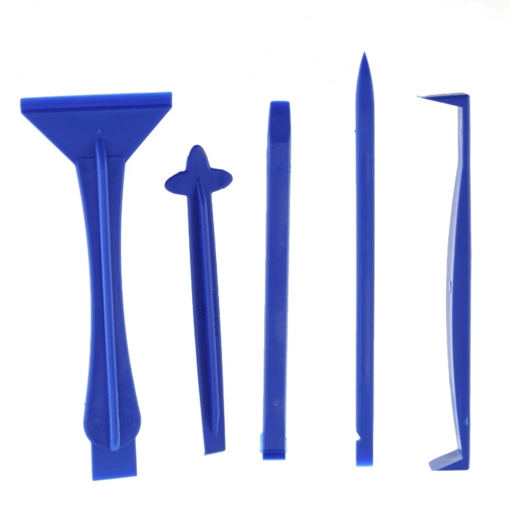 Pack 5 kunststof tools voor het openen van iPad, iPhone en tablets