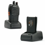 2-pack Baofeng BF-888S dualband UHF 5W walkie talkie met headset