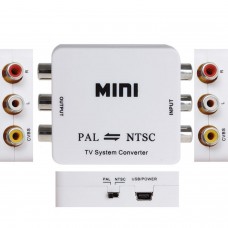 Pal/Ntsc Naar Pal/Ntsc Bi-Directionele Tv-Formaat Systeemomzetter Adapter