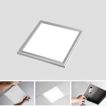 LED-paneel Slim 30x30cm 12W zilveren rand 6000K