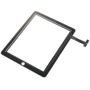 Zwart touchscreen voor iPad 1 voor reparatie