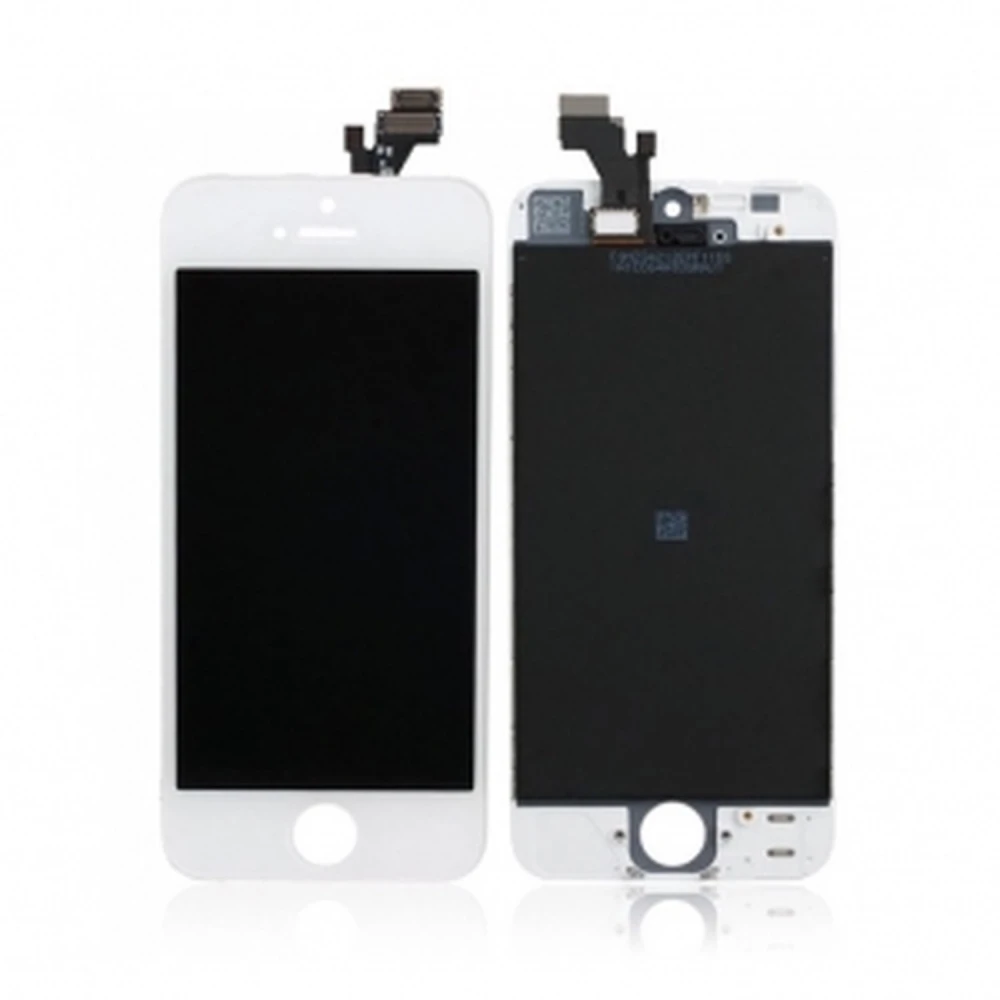 Volledig scherm iPhone 5 wit (touch en LCD) met digitizer-glas