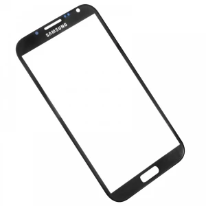 Samsung Galaxy Note 2 N7100 glazen scherm zwart - kwaliteitsonderdeel