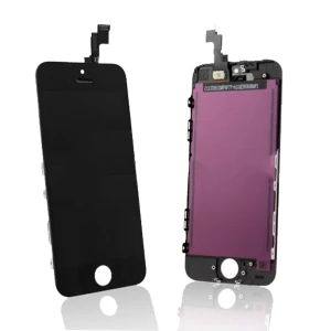 Complete zwarte iPhone 5C scherm (touch + LCD) glas digitizer