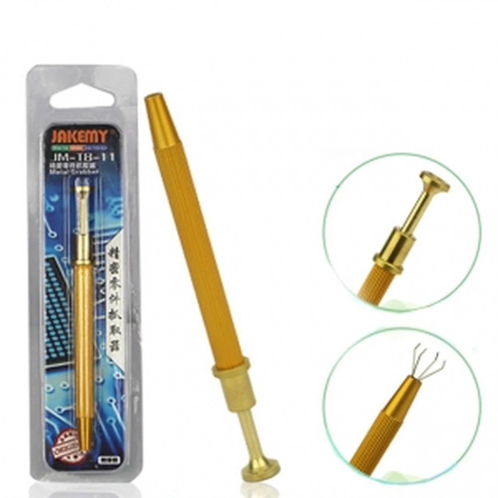 Universele grijptang met 4 klauwen voor componenten, schroeven en kabels