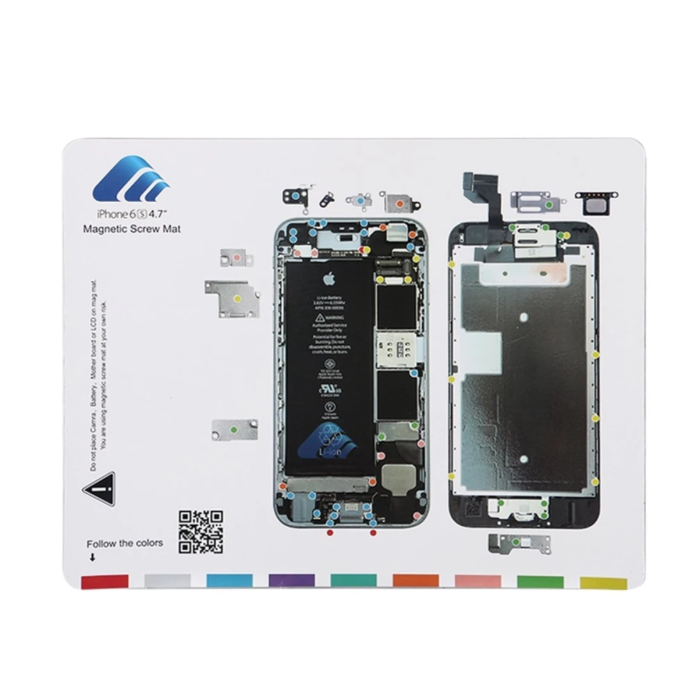 Magnetisch schroevenbord voor iPhone 6s van satkit