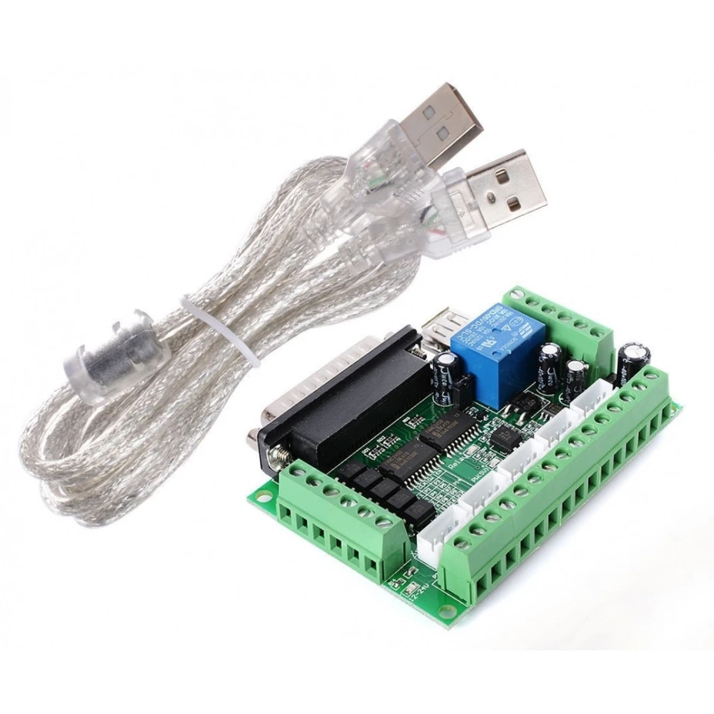 CNC-controllerkaart 5 assen Mach3 USB voor stappenmotor
