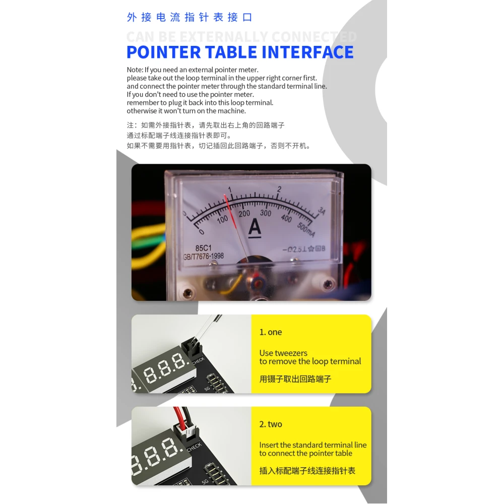 Mechanic BA27 batterij-activatieplaat voor iPhone en Android