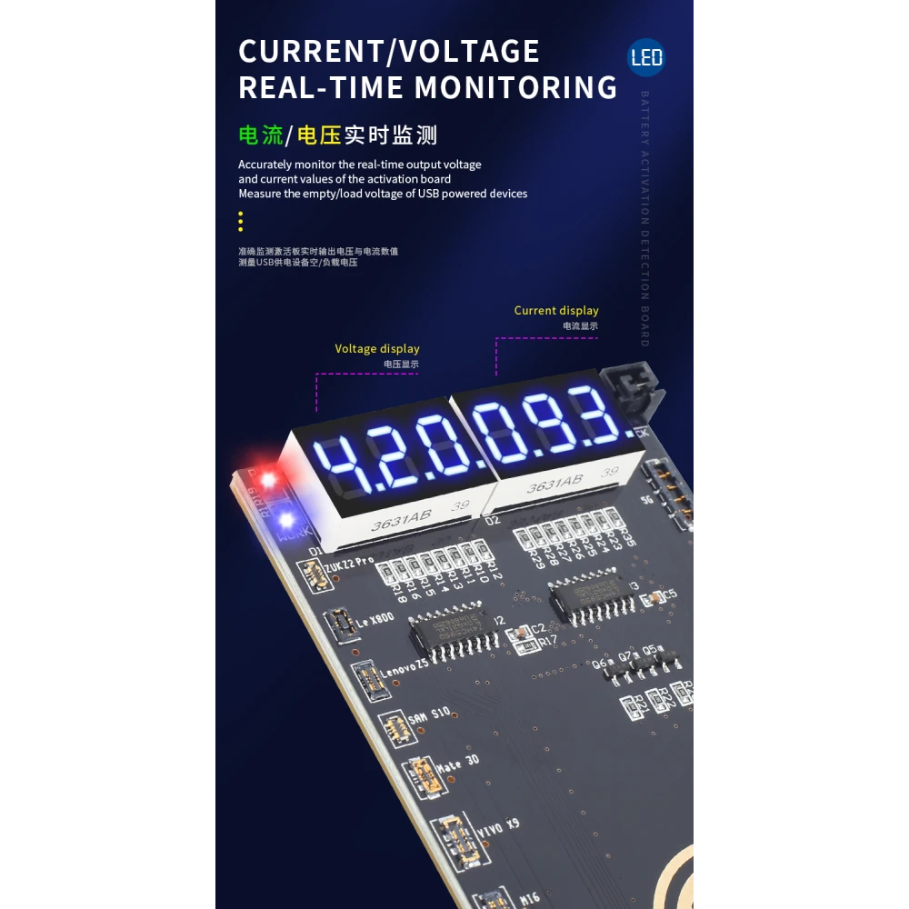 Mechanic BA27 batterij-activatieplaat voor iPhone en Android